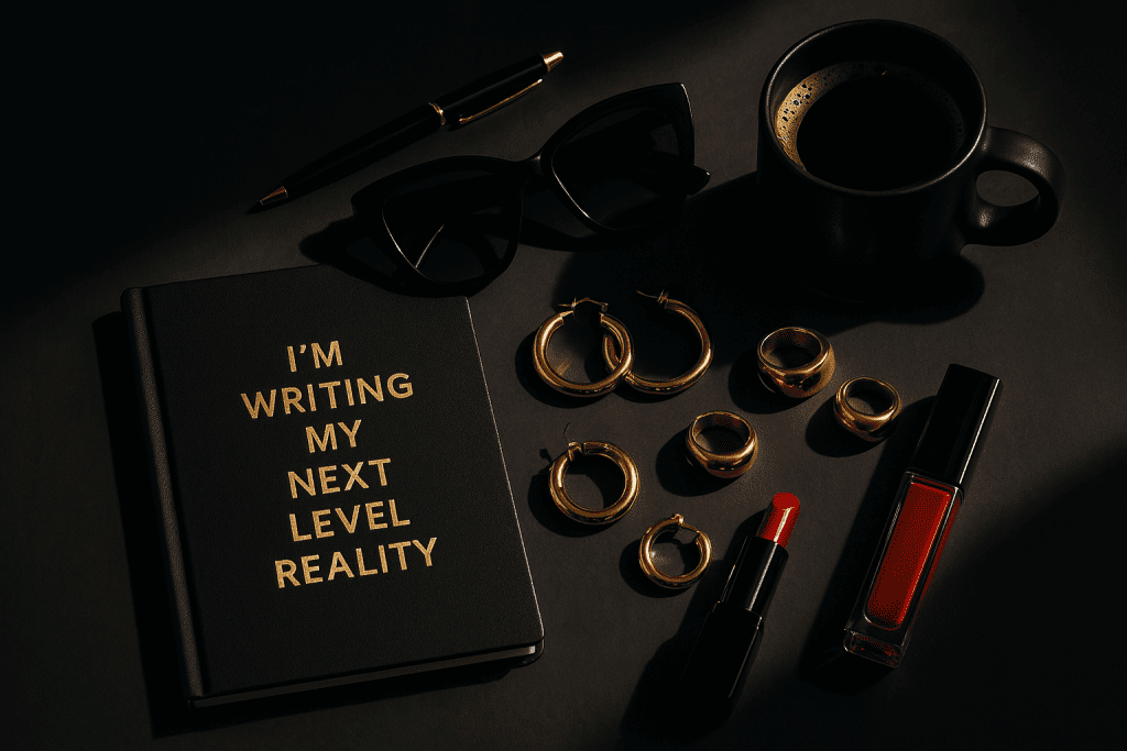 20250329 1617 Fierce Accessory Flat Lay simple compose 01jqhrsx7xf718315mrft2eyxg Self Confidence Coaching: 7 Days to Magnetic Confidence PODCAST