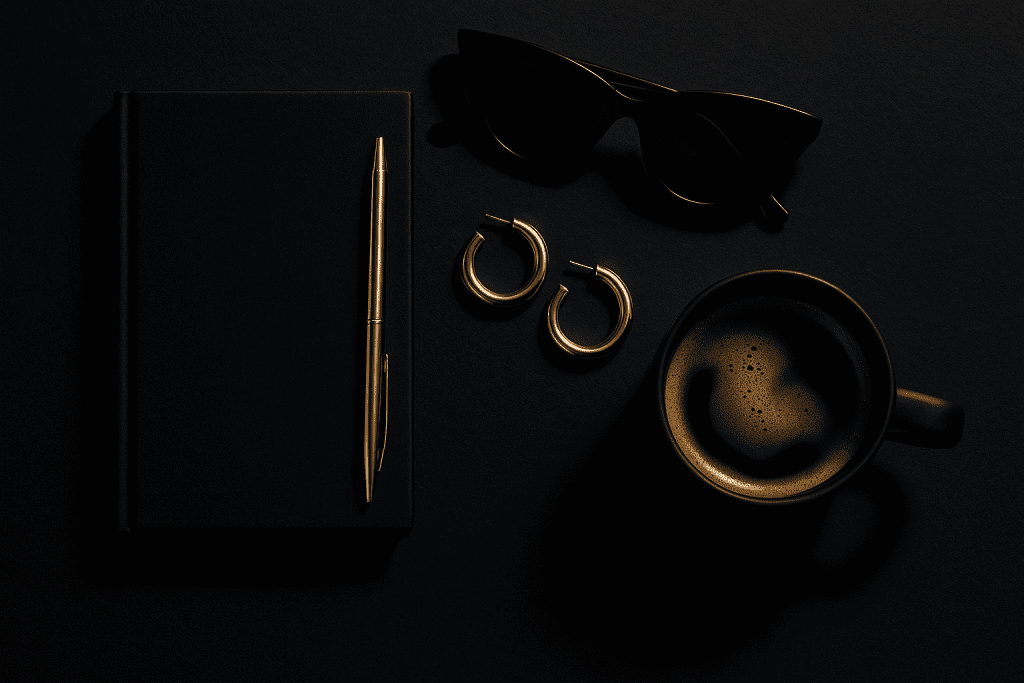 20250329 1621 Chic Accessories Flatlay remix 01jqhs250kf3nabhkwd0dwcs67 Self Confidence Coaching: 7 Days to Magnetic Confidence PODCAST