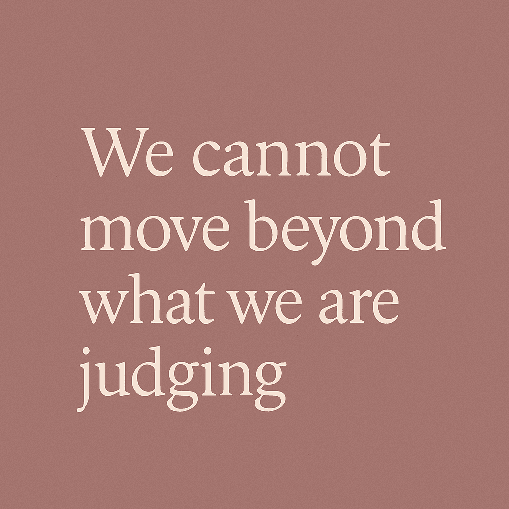 Brown and white quote graphic