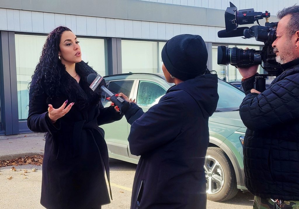 Lisa Jeffs Being Interviewed On CityNews for her insight